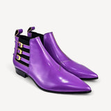 Bota Gucci Chelsea Roxa