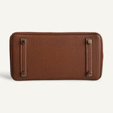 Bolsa Hermès Birkin 25 Togo Gold com Ferragens Gold