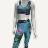 Short Dolce&Gabbana Sports Com estampa em flamingos