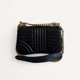 Bolsa Prada Diagramme Medium Flap Preta