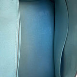 Bolsa Hermès Birkin 30 Epsom Bleu Atoll com Ferragens Palladium