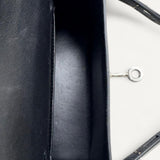 Bolsa Hermès Mini Kelly Epsom Noir com Ferragens Palladium