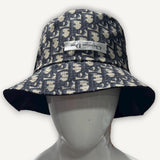 Chapéu Dior Bucket Teddy-D reversível com Aba