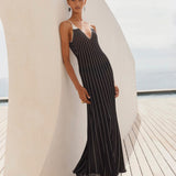 Vestido Chanel Mixed Fibers Black & White