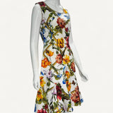 Vestido Dolce & Gabbana Damasco Printed