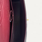 Bolsa Chanel Double Flap Maxi Preta com Ferragens Douradas