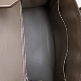 Bolsa Hermès Birkin 30 Epsom Sellier Etoupe com Ferragens Palladium