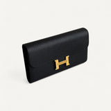 Bolsa Hermès Constance To Go Noir com Ferragens Gold