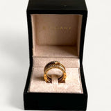 Anel Bvlgari B.zero1 Ouro Amarelo com Diamantes