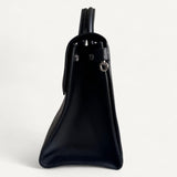 Bolsa Christian Dior Diorever Bag Couro Granulado com Ferragens Prateadas