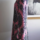 Vestido La DoubleJ Mini Paisley Rosa
