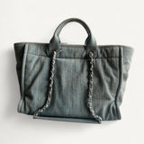 Bolsa Chanel Deauville Denim Tote