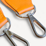 Alça Hermès Oange com Ferragens Palladium