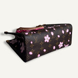Bolsa Louis Vuitton LV x TM Monogram Cherry Blossom On the go OM Sakura Brown