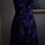 Vestido Prada Mid-length Azul e Preto