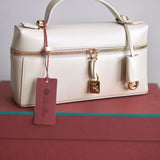 Bolsa Loro Piana L23 Calfskin Sunday Morning | Sun Gold