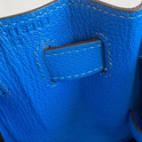 Bolsa Hermès Kelly 28 Togo Bleu Mykonos com Ferragens Gold