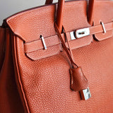 Bolsa Hermès Birkin 35 Togo Gold com Ferragens em Palladium