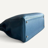 Bolsa Hermès Kelly 32 Togo Cobalt com Ferragens Palladium