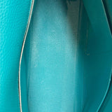 Bolsa Hermès Kelly 32 Vert Verone com Ferragens Palladium