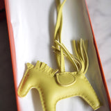 Charm Rodéo Hermès PM Lambskin Lime