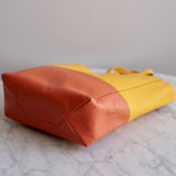 Bolsa Celine Tote Cabas Vertical Bicolor