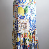 Saia Dolce & Gabbana Longa Majolica
