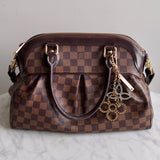 Bolsa Louis Vuitton Trevi Damier Tote Ebene