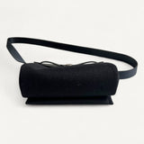 Bolsa Hermès Mini Herbag Noir com Ferragens Palladium