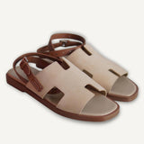 Sandália Hermès Maya Jaune Pâle