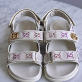 Sandália Gucci Slide GG Crystal