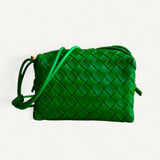 Bolsa Bottega Veneta Candy Loop Verde com Ferragens Douradas