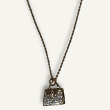 Colar Hermès Kelly em Ouro Rose 18k com Diamantes