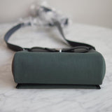 Bolsa Hermès Herbag Zip 20 Mangrove Noir com Ferragens Palladium