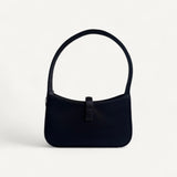 Bolsa Saint Laurent Le 5 à 7 Mini Preta com Ferragens Douradas