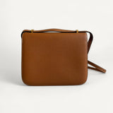 Bolsa Hermès Constance 18 Epsom Gold com Ferragens Gold