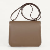 Bolsa Hermès Constance 18 Epsom Etoupe com Ferragens Gold
