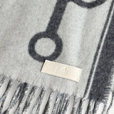 Cachecol Hermès Casaque Mors em Cashmere