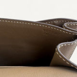 Bolsa  Hermès Constance 18 Swift Etoupe com Ferragens Gold