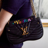 Bolsa Louis Vuitton New Wave Preta