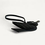 Charm Hermès Black Alligator Birdy Gold Hardware