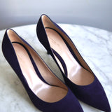 Scarpin Gianvito Rossi Azul Marinho