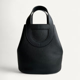 Bolsa Hermès IN-THE-LOOP 23 Noir com Ferragens Palladium