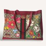 Bolsa Gucci Ophidia Tote Flora GG