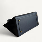 Bolsa Hermès Birkin 30 Epsom Sellier Bleu Caban com Ferragens Gold