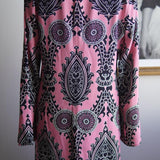 Vestido La DoubleJ Mini Paisley Rosa