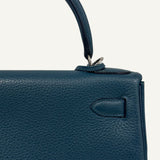 Bolsa Hermès Kelly 28 Togo Malachite com Ferragens Palladium