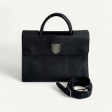 Bolsa Christian Dior Diorever Bag Couro Granulado com Ferragens Prateadas