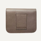 Carteira Hermés Constance Wallet Slim Étoupe
