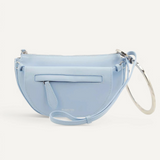 Bolsa Burberry Small Olympia Shoulder Bag em Couro Azul